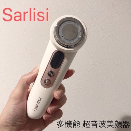 超音波美顔器 光エステ イオン導入導出 クレンジング フェイスケア/Sarlisi/美顔器・マッサージを使ったクチコミ(1枚目)