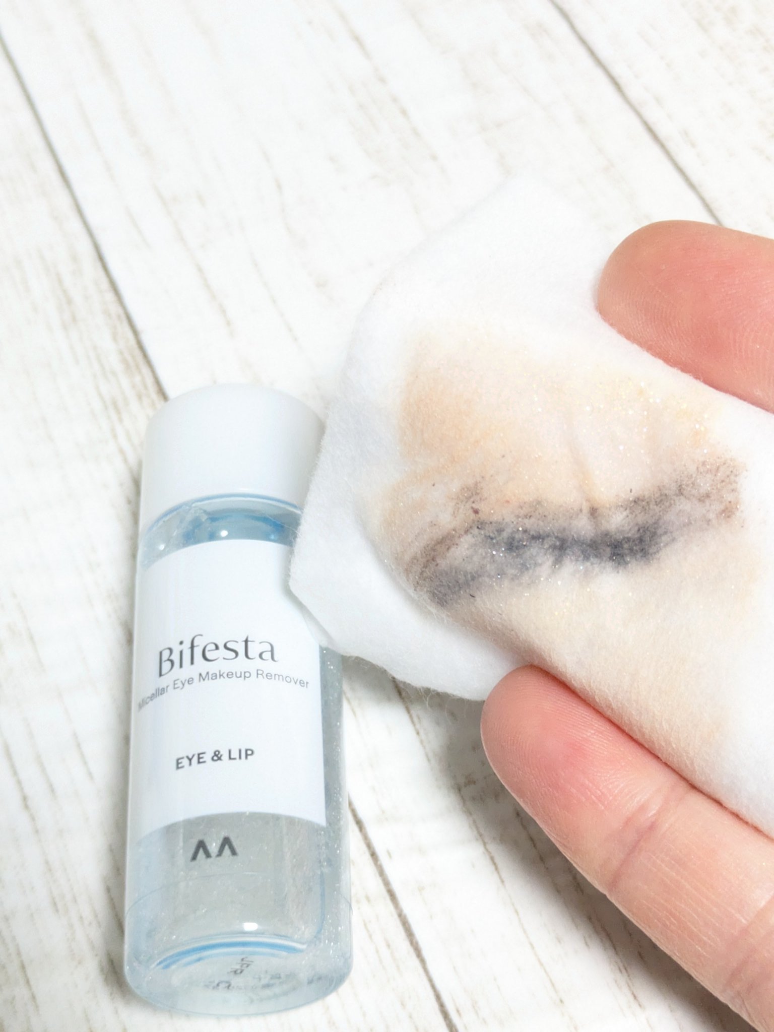 ミセラーアイメイクアップリムーバー/ビフェスタ/ポイントメイクリムーバーを使ったクチコミ（2枚目）