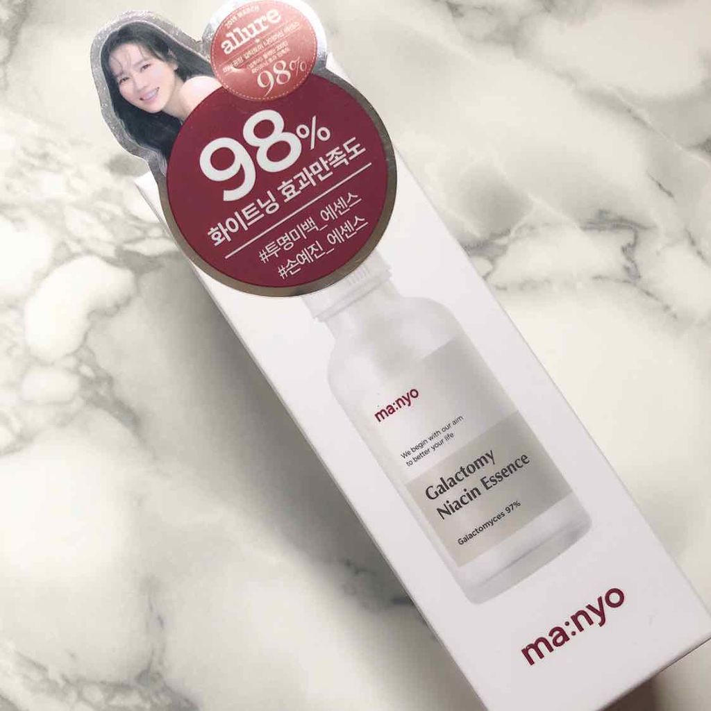 ガラクトミセスナイアシンエッセンス/manyo/ブースター・導入液を使ったクチコミ（1枚目）