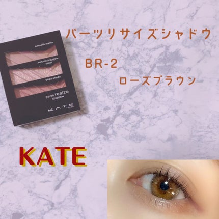 パーツリサイズシャドウ/KATE/アイシャドウパレットを使ったクチコミ(1枚目)