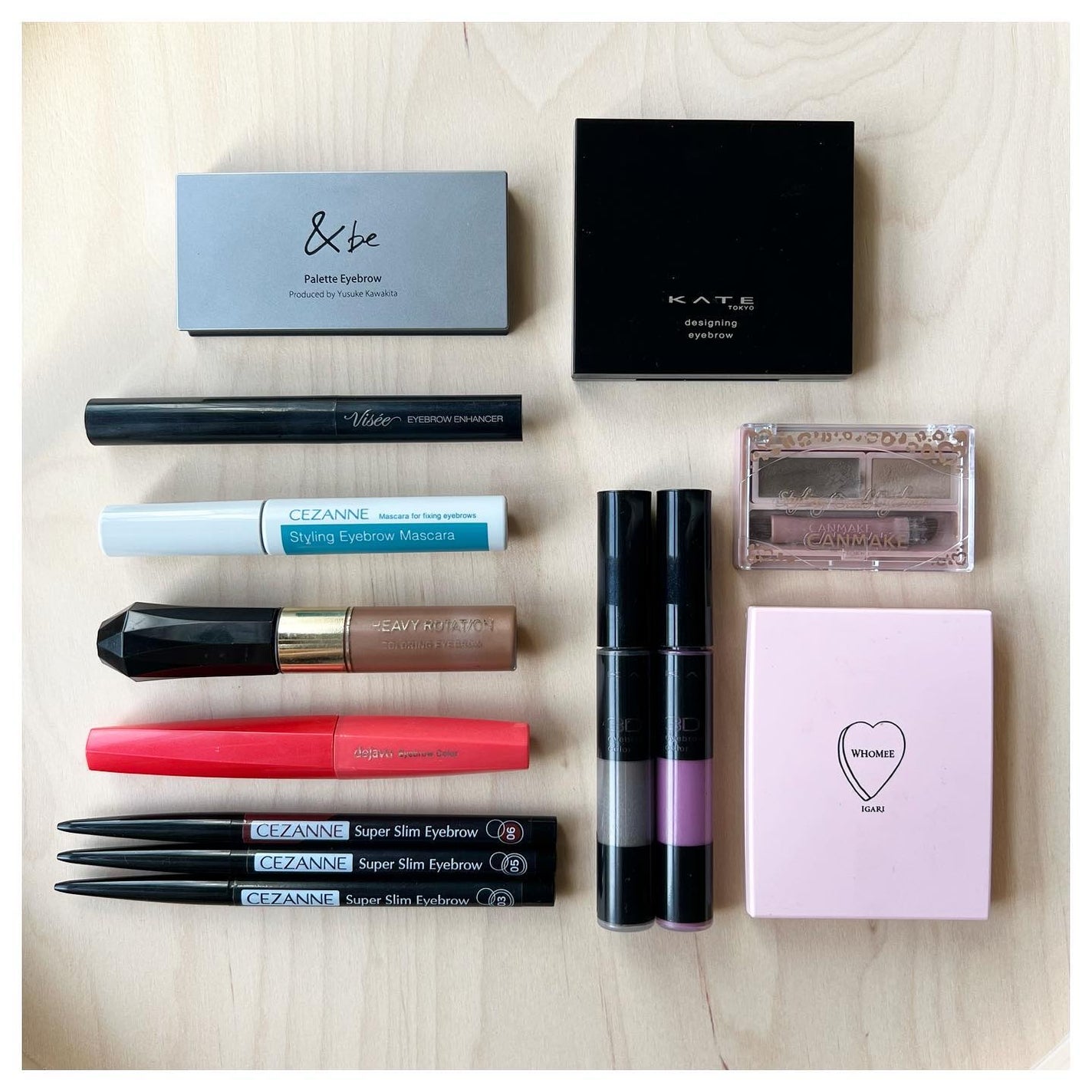 カラーリングアイブロウ/ヘビーローテーション/眉マスカラを使ったクチコミ(1枚目)