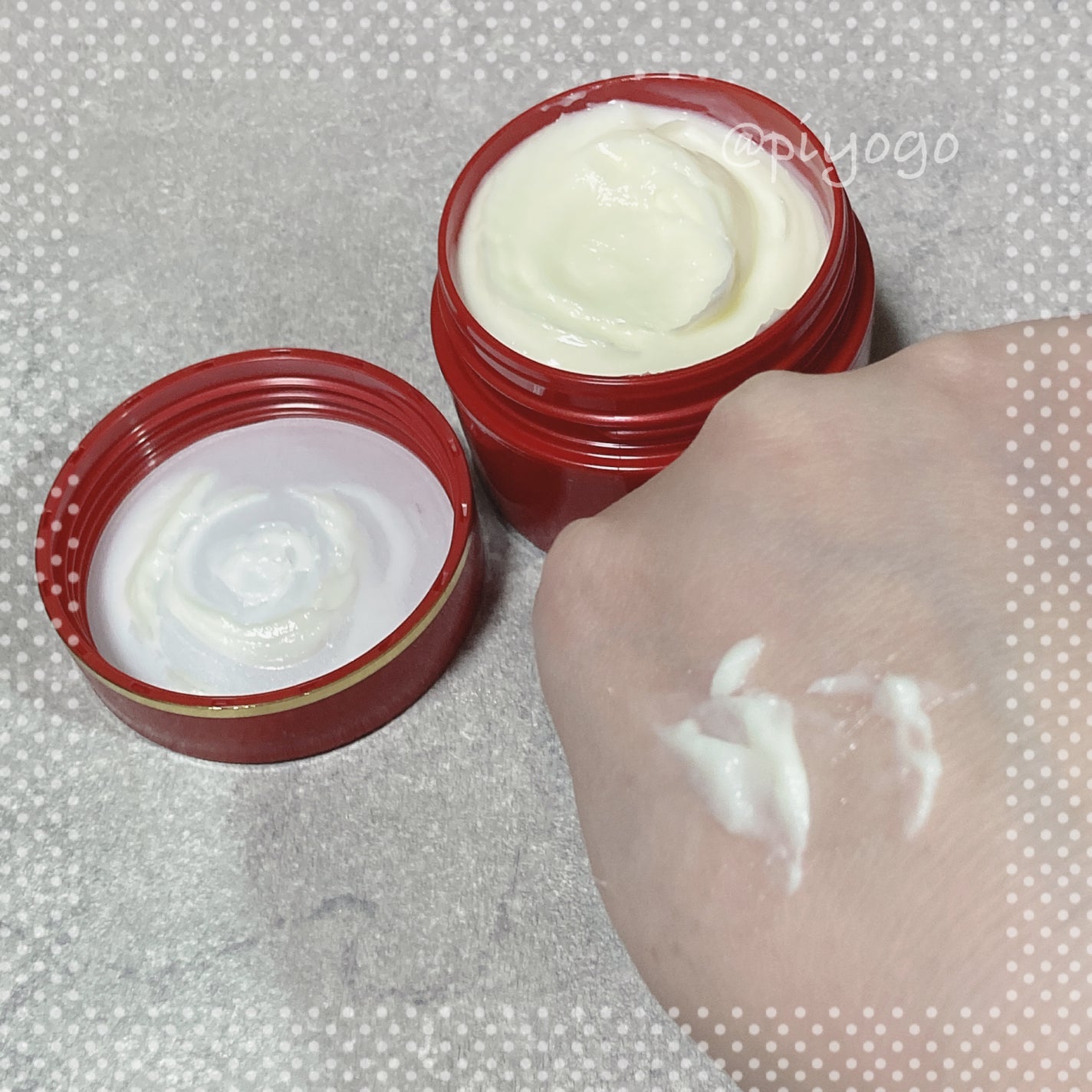 極潤 薬用ハリクリーム/肌ラボ/フェイスクリームを使ったクチコミ(4枚目)