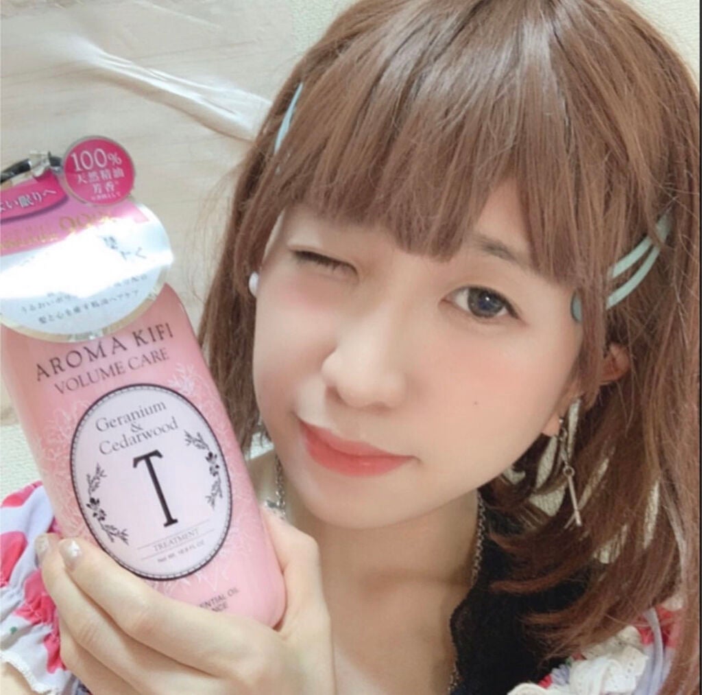 ボリュームケアシャンプー/トリートメント/AROMA KIFI/シャンプー・コンディショナーを使ったクチコミ(2枚目)