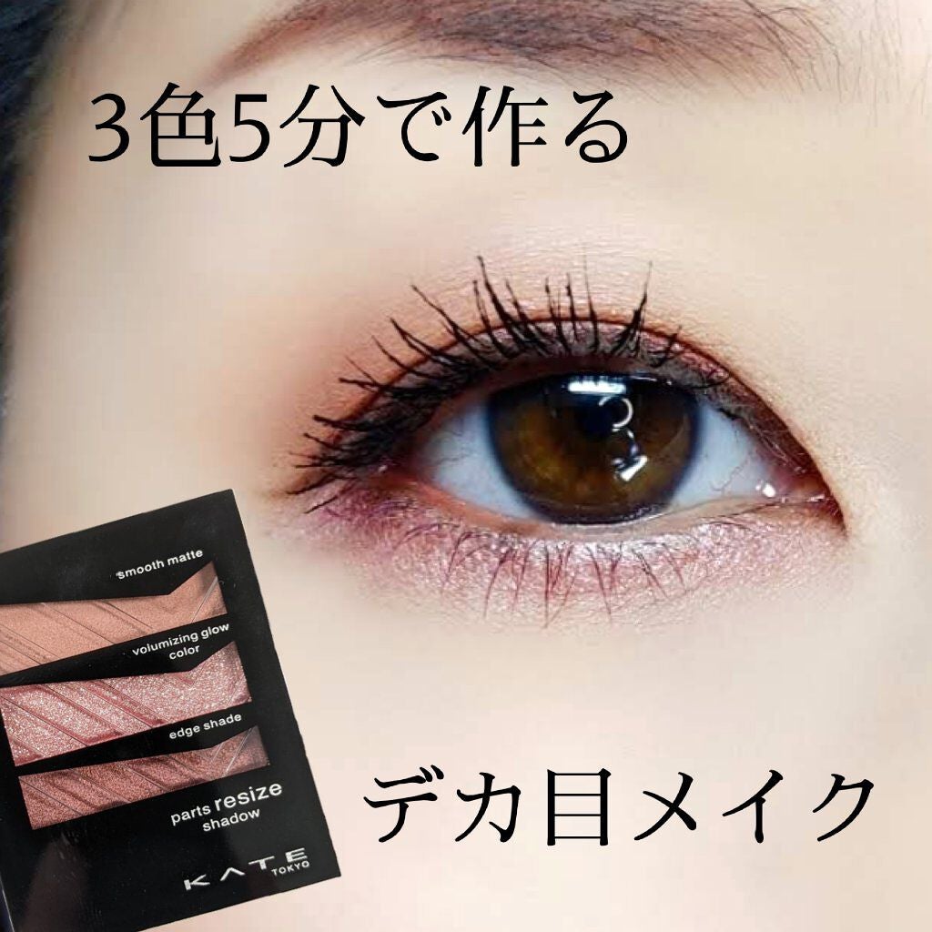 パーツリサイズシャドウ/KATE/アイシャドウパレットを使ったクチコミ(1枚目)