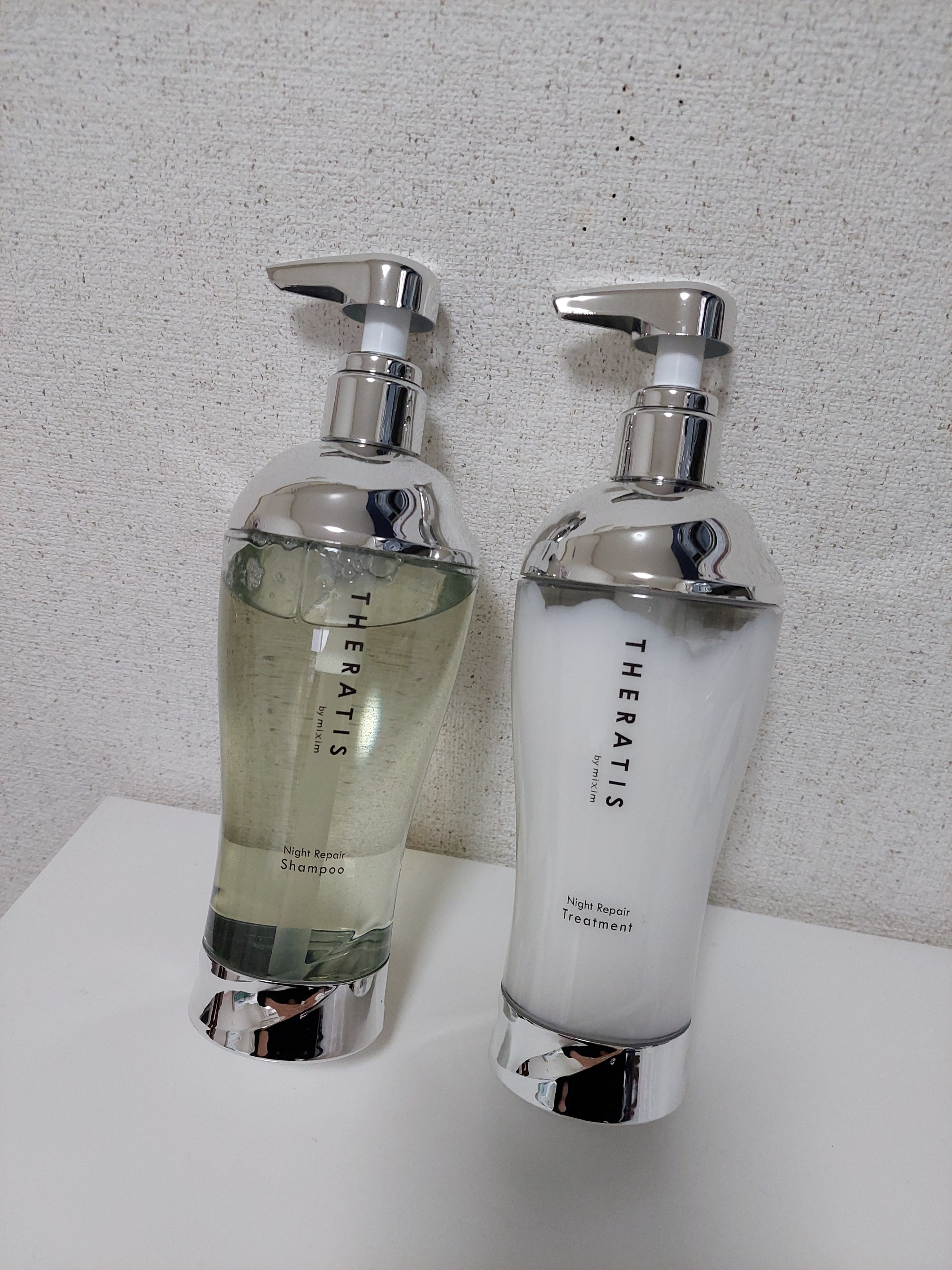ナイトリペア シャンプー/ヘアトリートメント/THERATIS/シャンプー・コンディショナーを使ったクチコミ（1枚目）