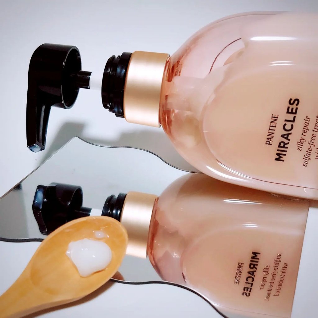 ミラクルズ サルフェート無添加&ジェントルリペア ボンドリペア シャンプー/トリートメント トリートメント 440g/パンテーン/市販シャンプーを使ったクチコミ（3枚目）