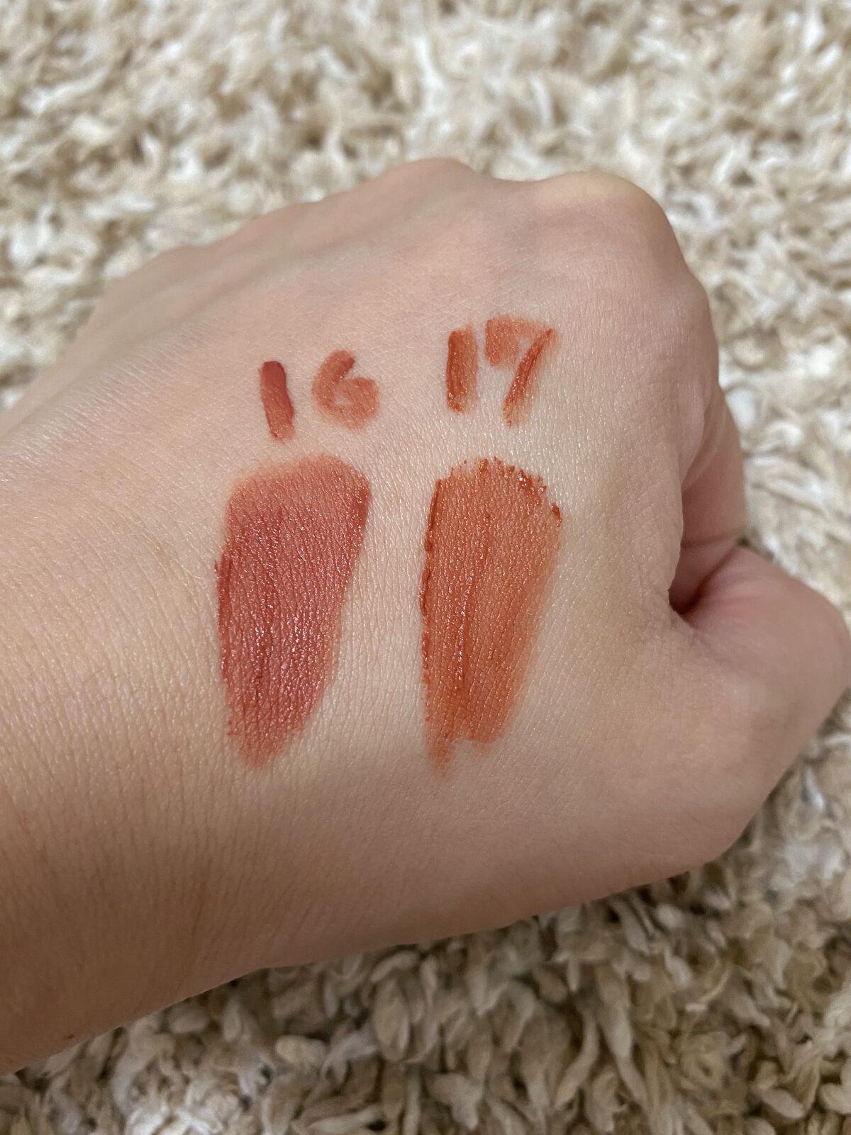 ゼロベルベットティント/rom&nd/リップティントを使ったクチコミ（3枚目）