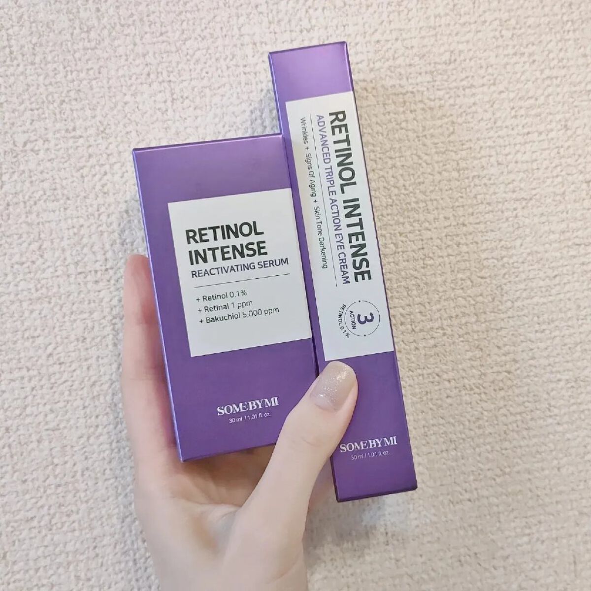 レチノールインテンシブ アドバンスドトリプルアクションアイクリーム/SOME BY MI/アイケア・アイクリームを使ったクチコミ（2枚目）