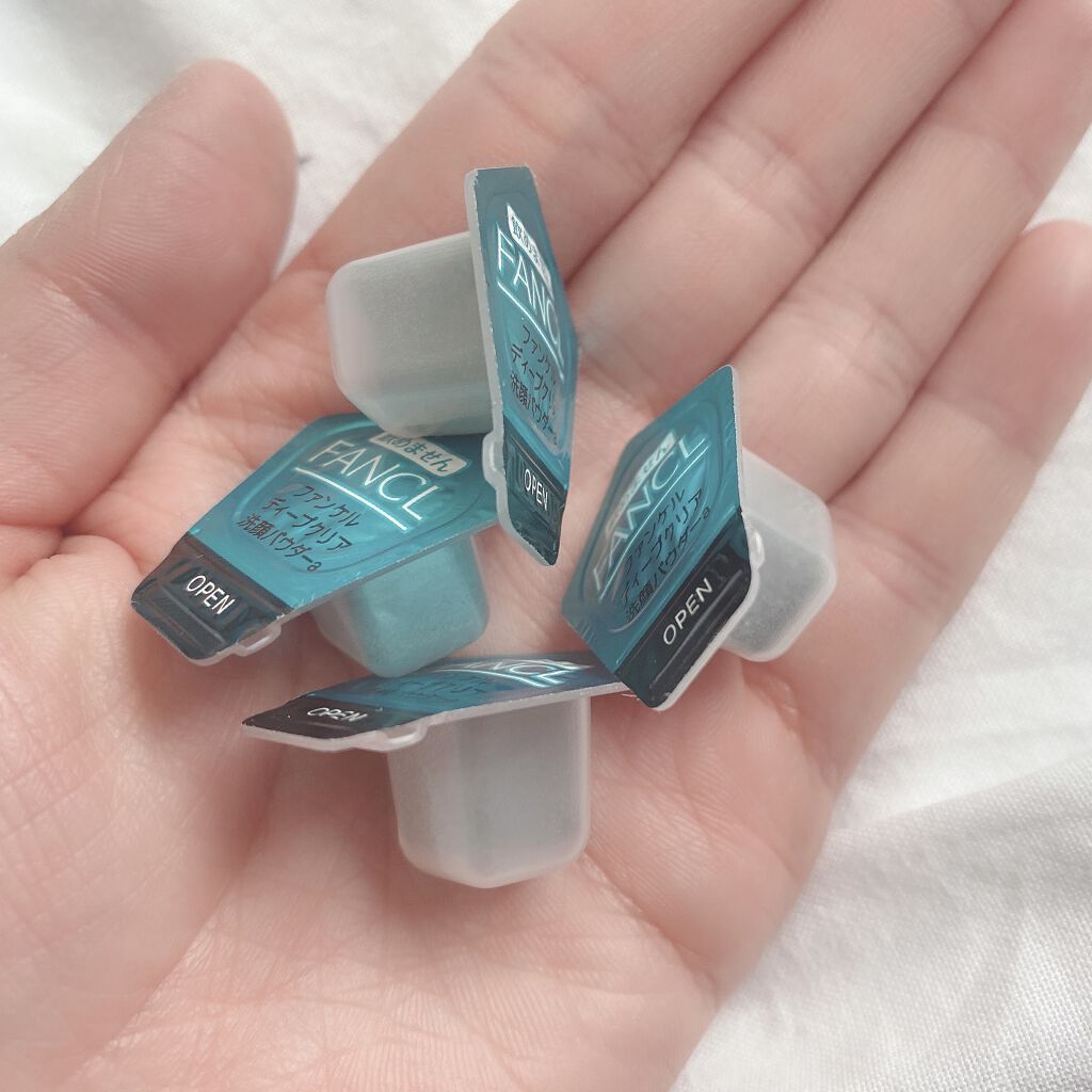 ディープクリア洗顔パウダー/ファンケル/洗顔パウダーを使ったクチコミ（2枚目）