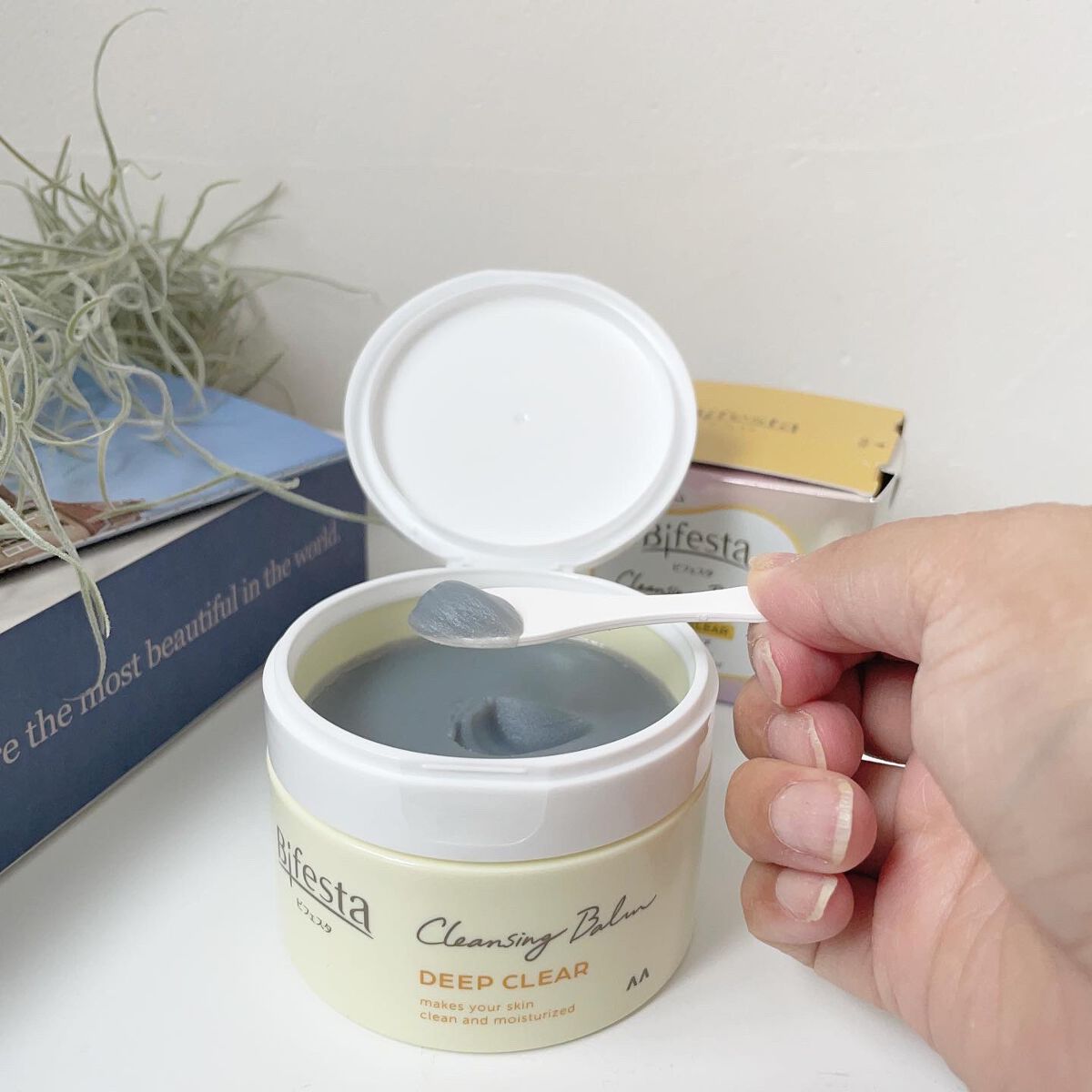 クレンジングバーム ディープクリア /ビフェスタ/クレンジングバームを使ったクチコミ（2枚目）