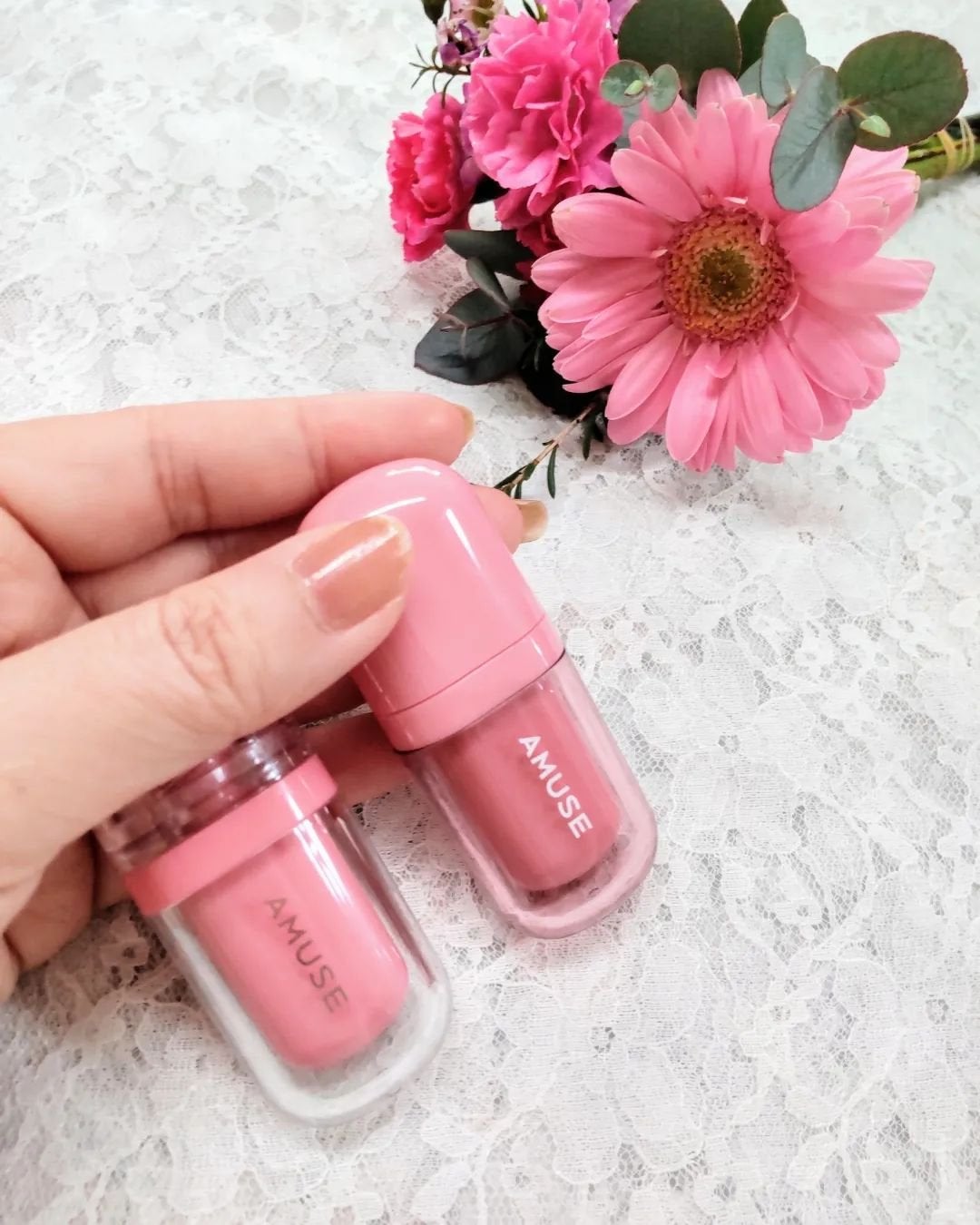 ジェルフィットティント/AMUSE/リップティントを使ったクチコミ(2枚目)