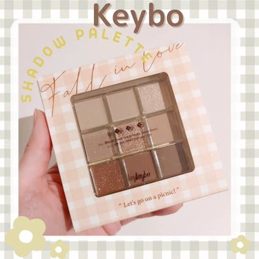 KEYBO FALL IN LOVE SHADOW PALETTE/keybo/アイシャドウパレットを使ったクチコミ（1枚目）