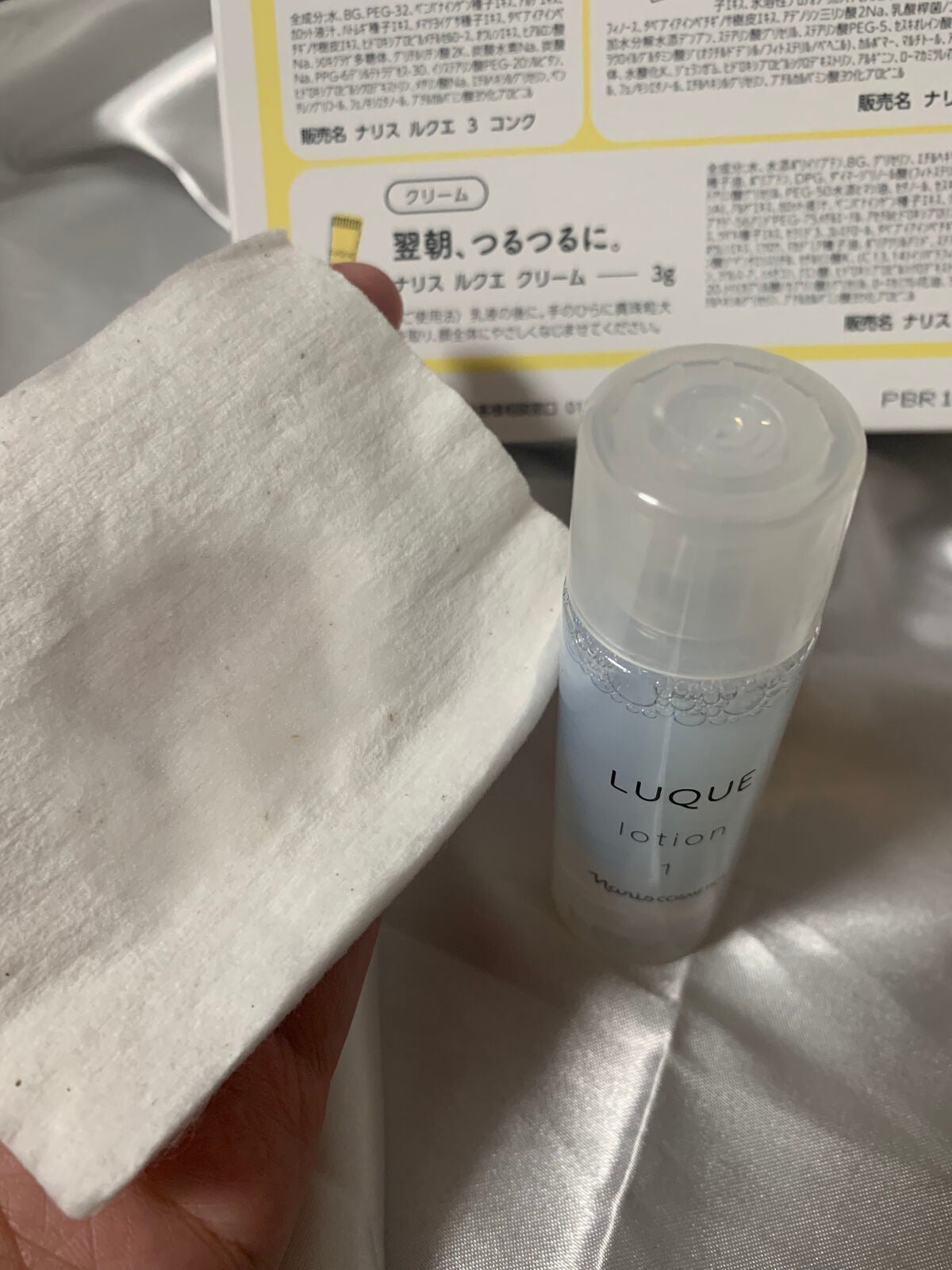 ルクエ LUQUE first conc set/ナリス化粧品/トライアルキットを使ったクチコミ(5枚目)