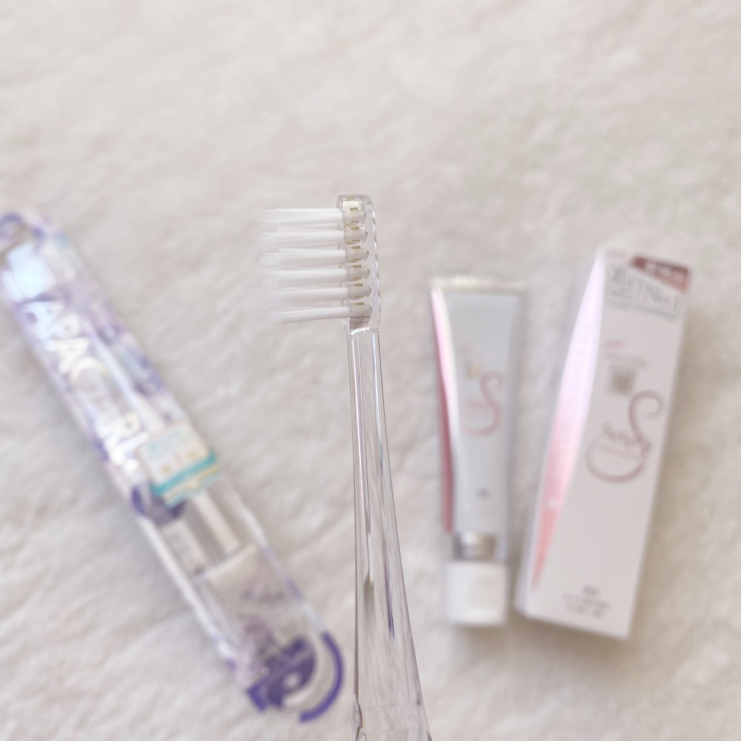 アパガードクリスタル歯ブラシ/アパガード/歯ブラシを使ったクチコミ（3枚目）