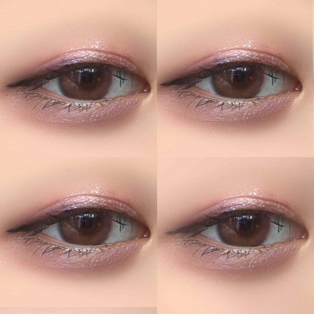 ダイソー×IT GIRL アイシャドウ/DAISO/単色アイシャドウを使ったクチコミ（3枚目）