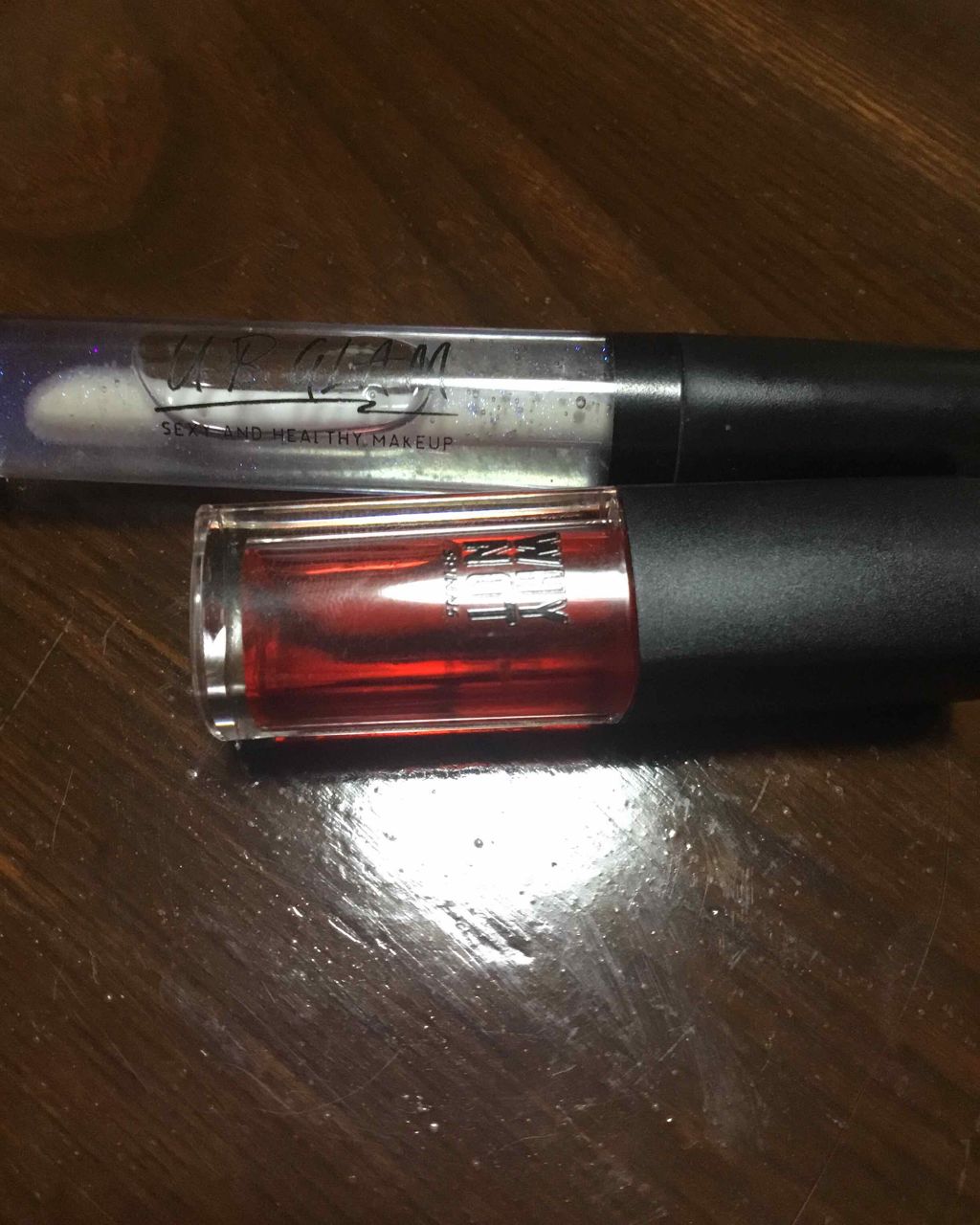 WHY NOT SPINNS リップティント ローズ/DAISO/リップティントを使ったクチコミ（3枚目）