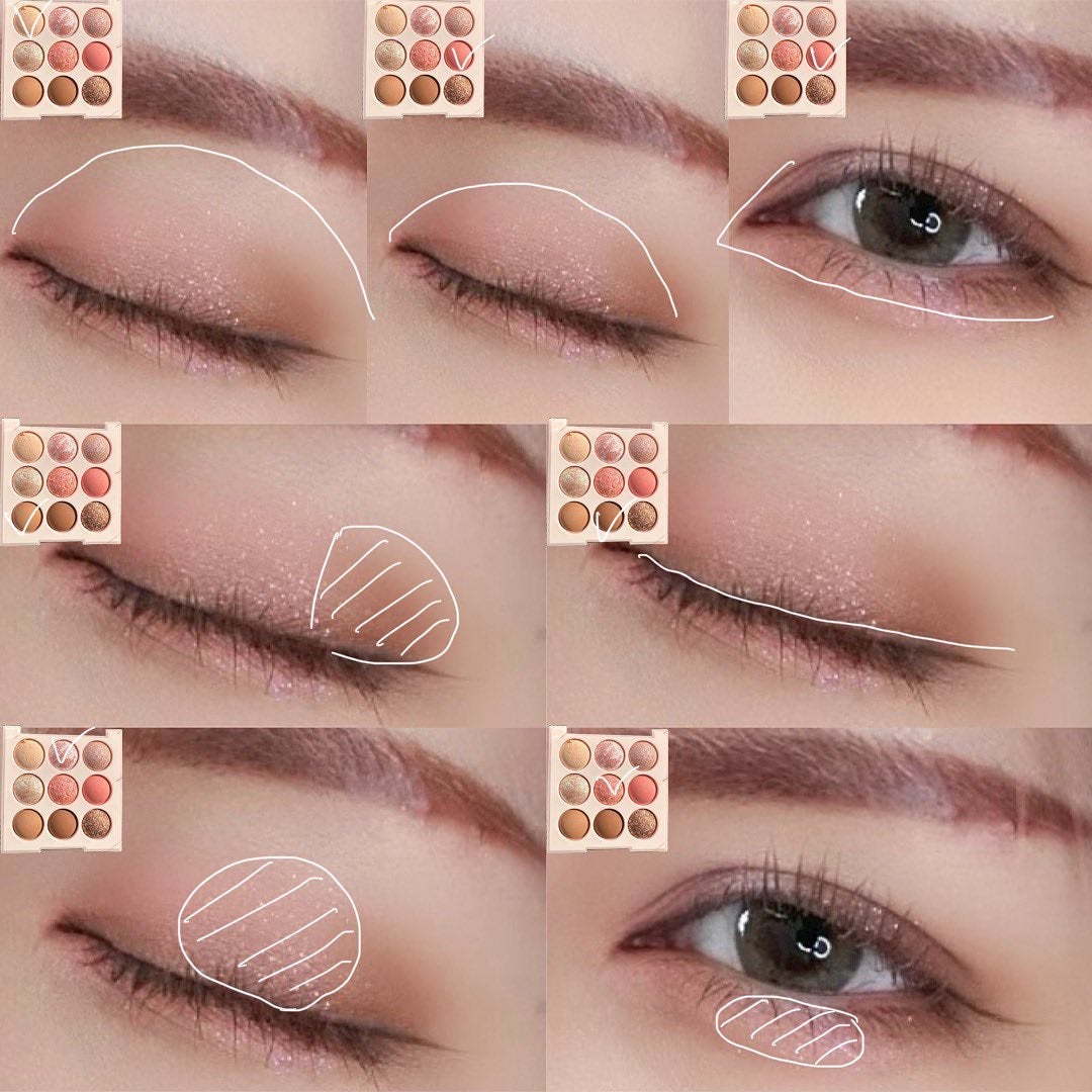 シャドウパレット/dasique/アイシャドウパレットを使ったクチコミ(5枚目)