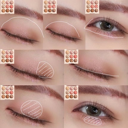 シャドウパレット/dasique/アイシャドウパレットを使ったクチコミ(5枚目)