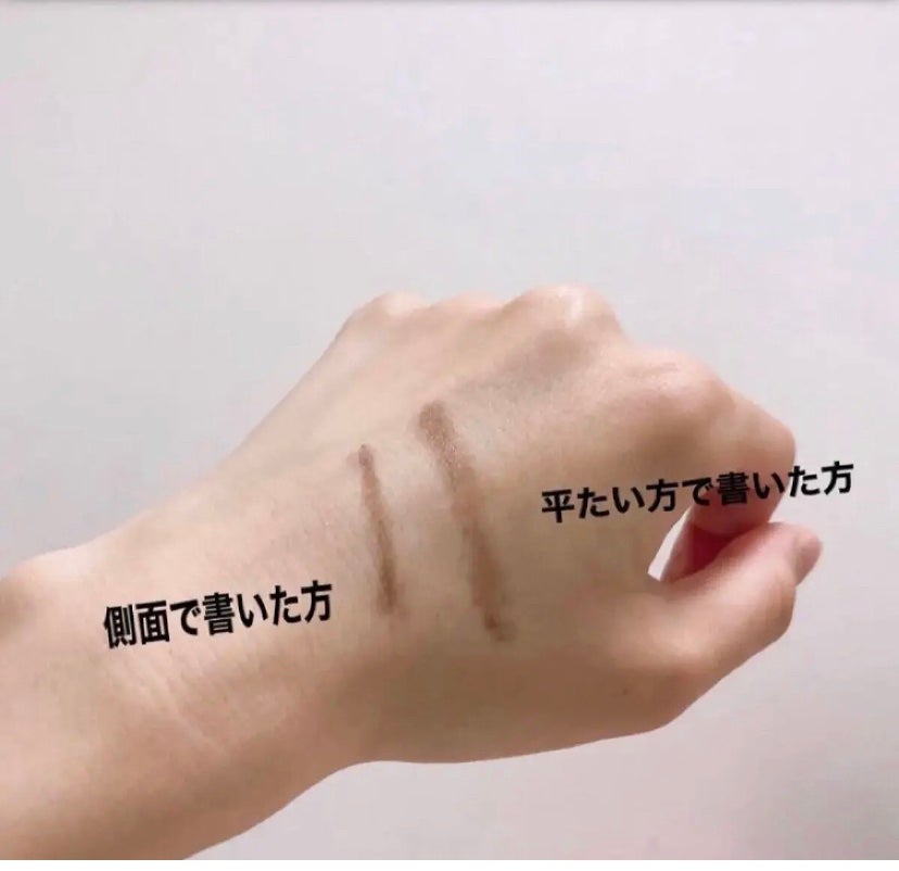 UR GLAM EYESHADOW BRUSH C(アイシャドウブラシC)/U R GLAM/メイクブラシを使ったクチコミ(3枚目)