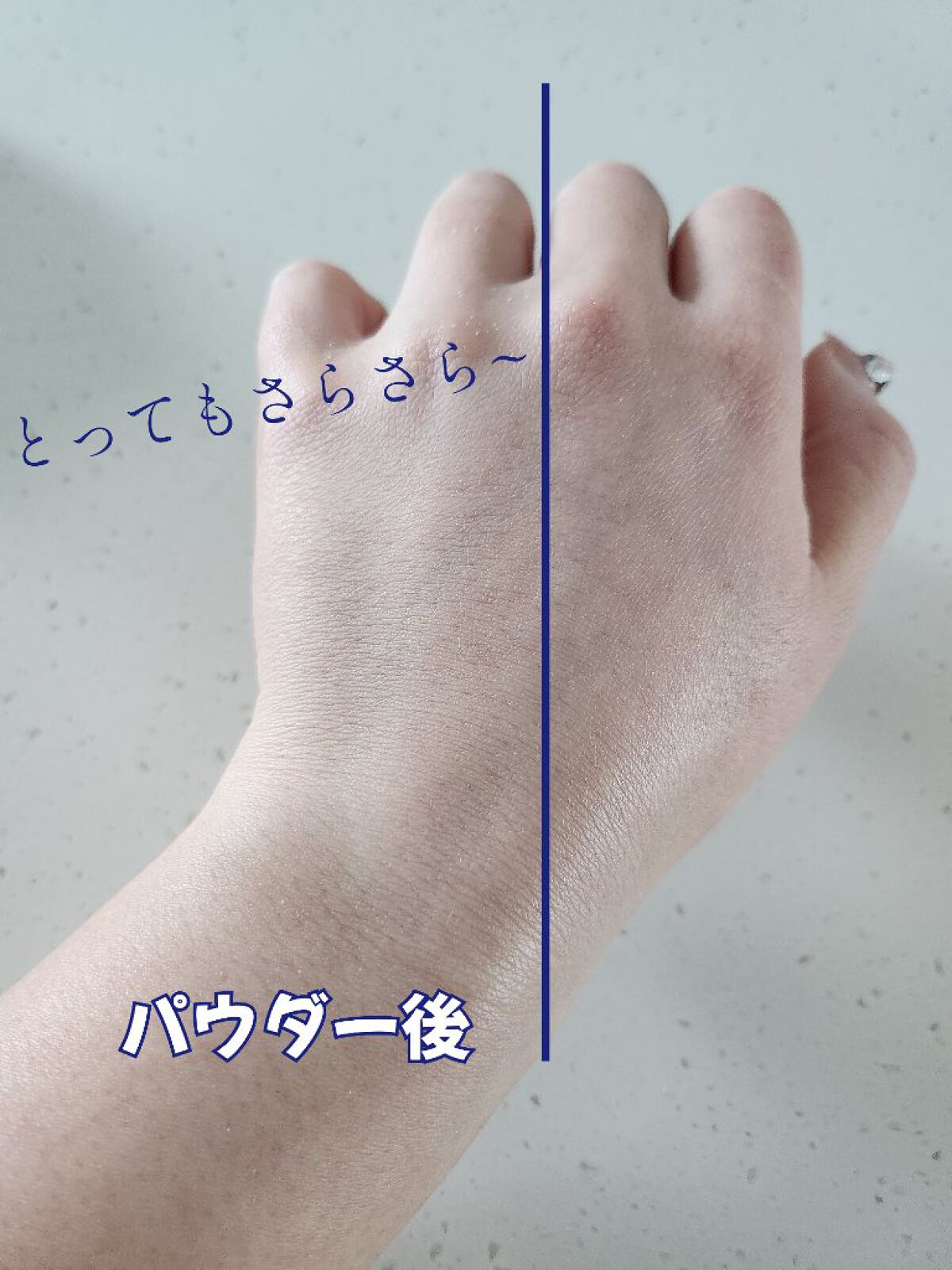 ポアセバムパウダー/One-day's you/ルースパウダーを使ったクチコミ（3枚目）