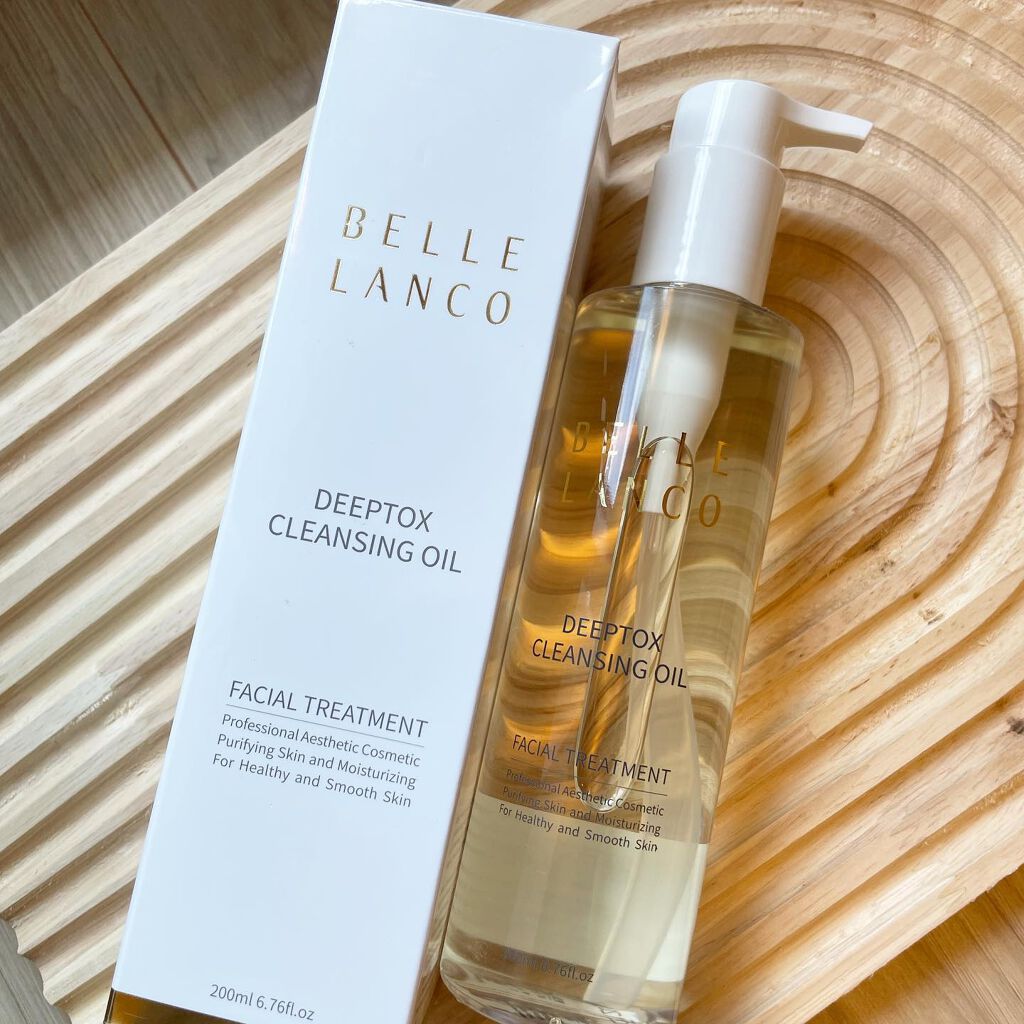 Deeptox Cleansing Oil/BELLE LANCO/オイルクレンジングを使ったクチコミ（1枚目）