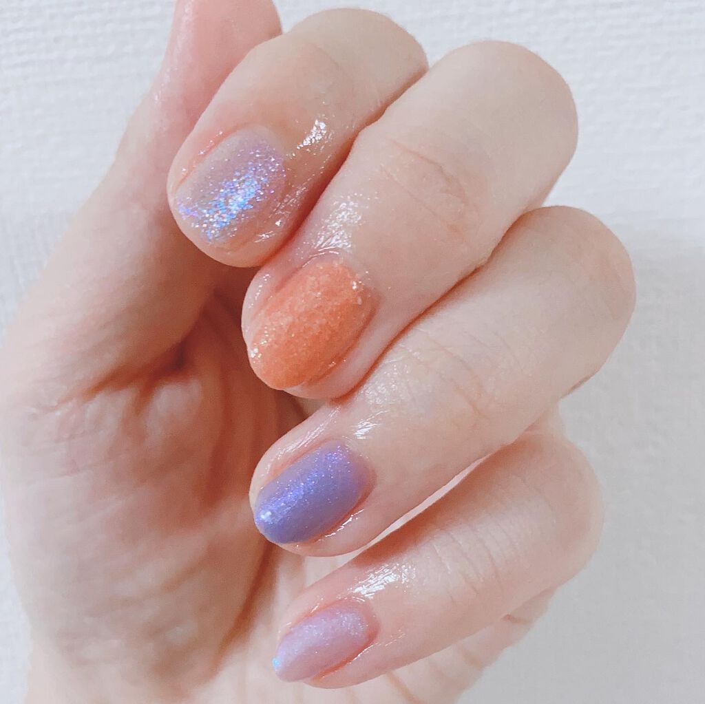 カラフルネイルズ/キャンメイク/マニキュアを使ったクチコミ(5枚目)