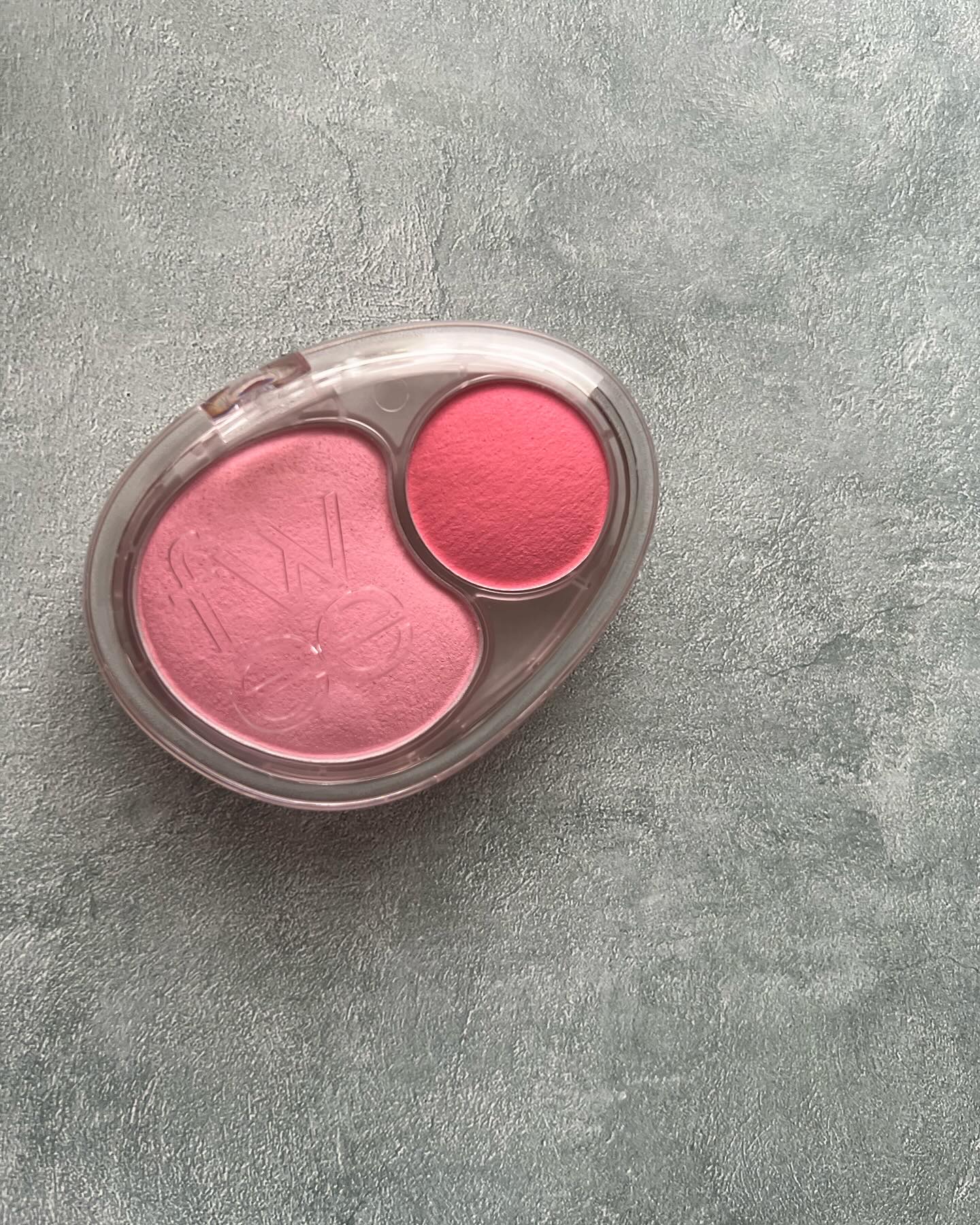 デュアルチークメロウ/fwee/ジェル・クリームチークを使ったクチコミ（1枚目）