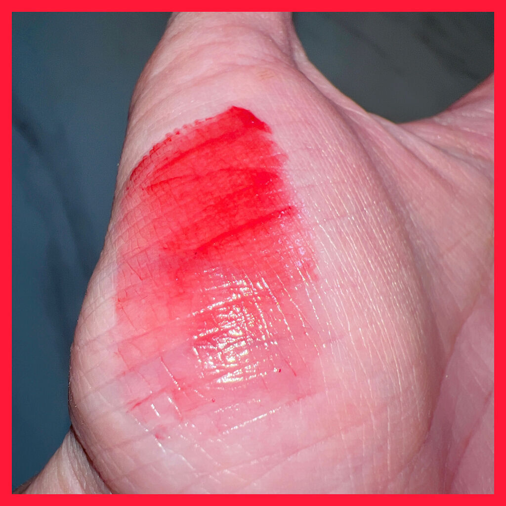 アイムミミ ミステリー フラッシュティント/i’m meme/リップティントを使ったクチコミ（2枚目）