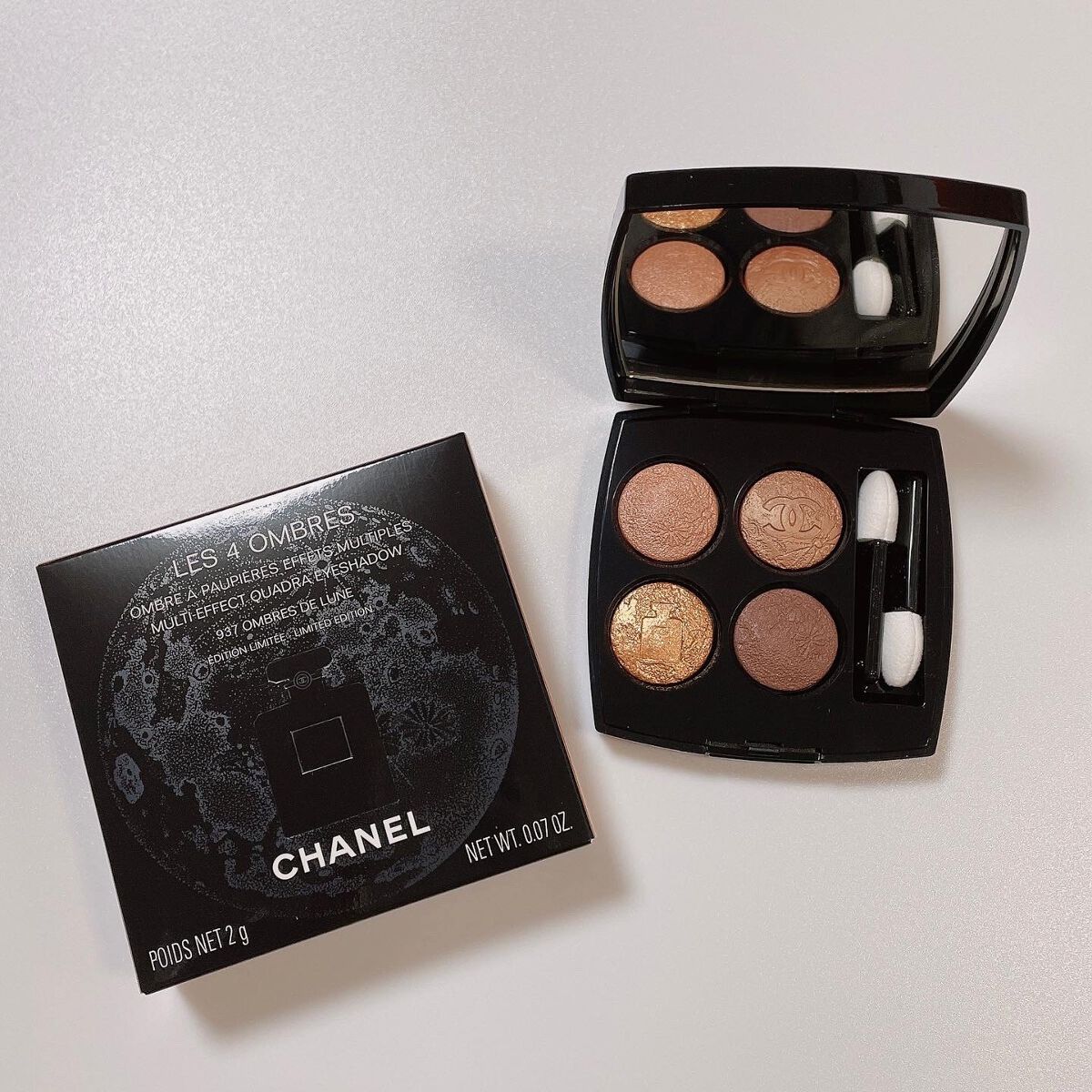 レ キャトル オンブル/CHANEL/アイシャドウパレットを使ったクチコミ(1枚目)