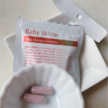 Baby White 60粒/renaTerra/美容サプリメントを使ったクチコミ（4枚目）