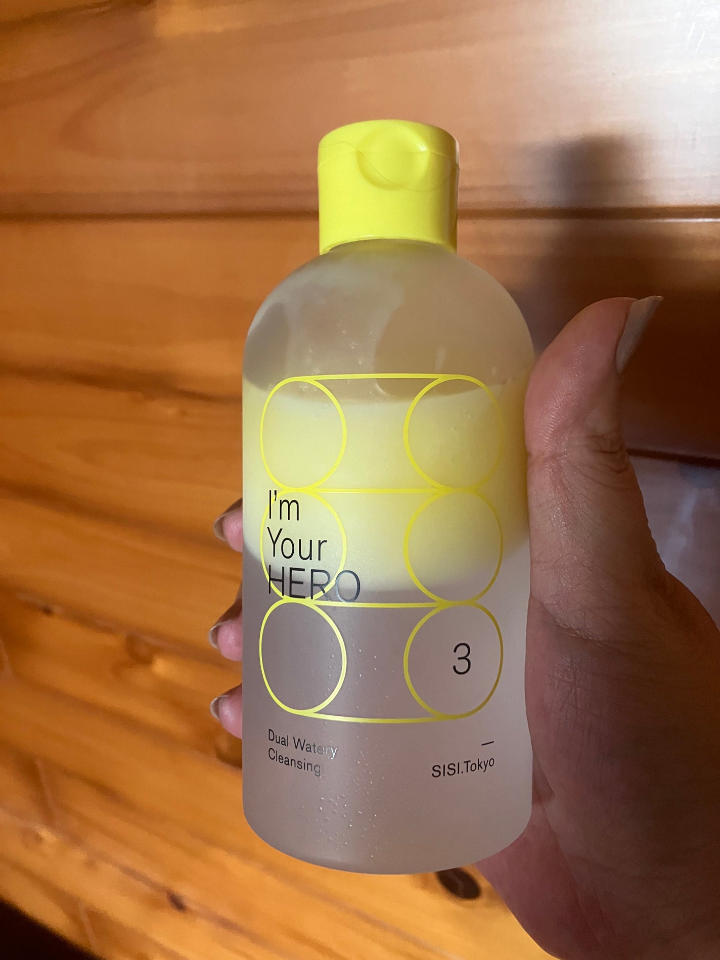 アイムユアヒーロー/SISI/クレンジングウォーターを使ったクチコミ(1枚目)