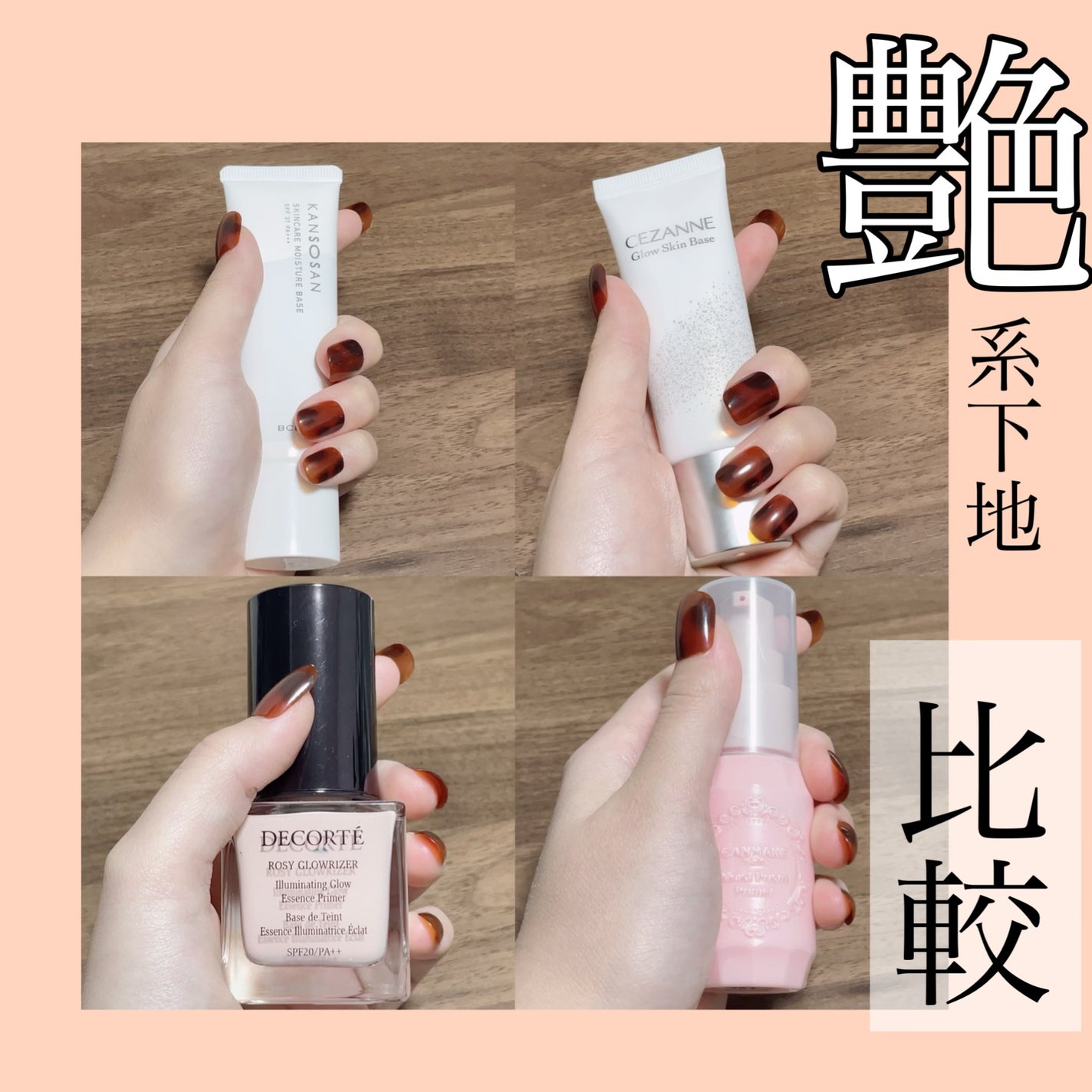 ロージー グロウライザー/DECORTÉ/化粧下地を使ったクチコミ(1枚目)