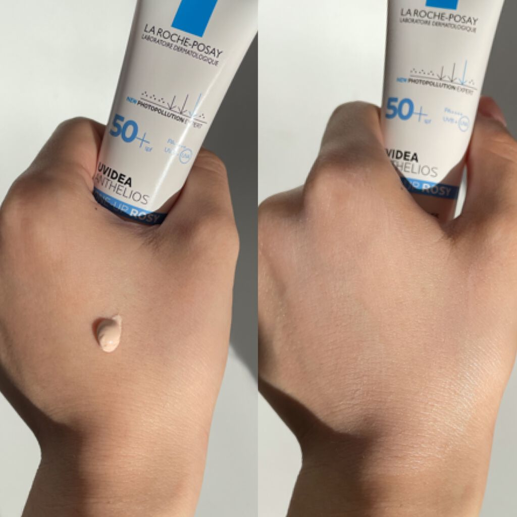 UVイデア XL プロテクショントーンアップ ローズ/ラ ロッシュ ポゼ/日焼け止めクリームを使ったクチコミ（2枚目）