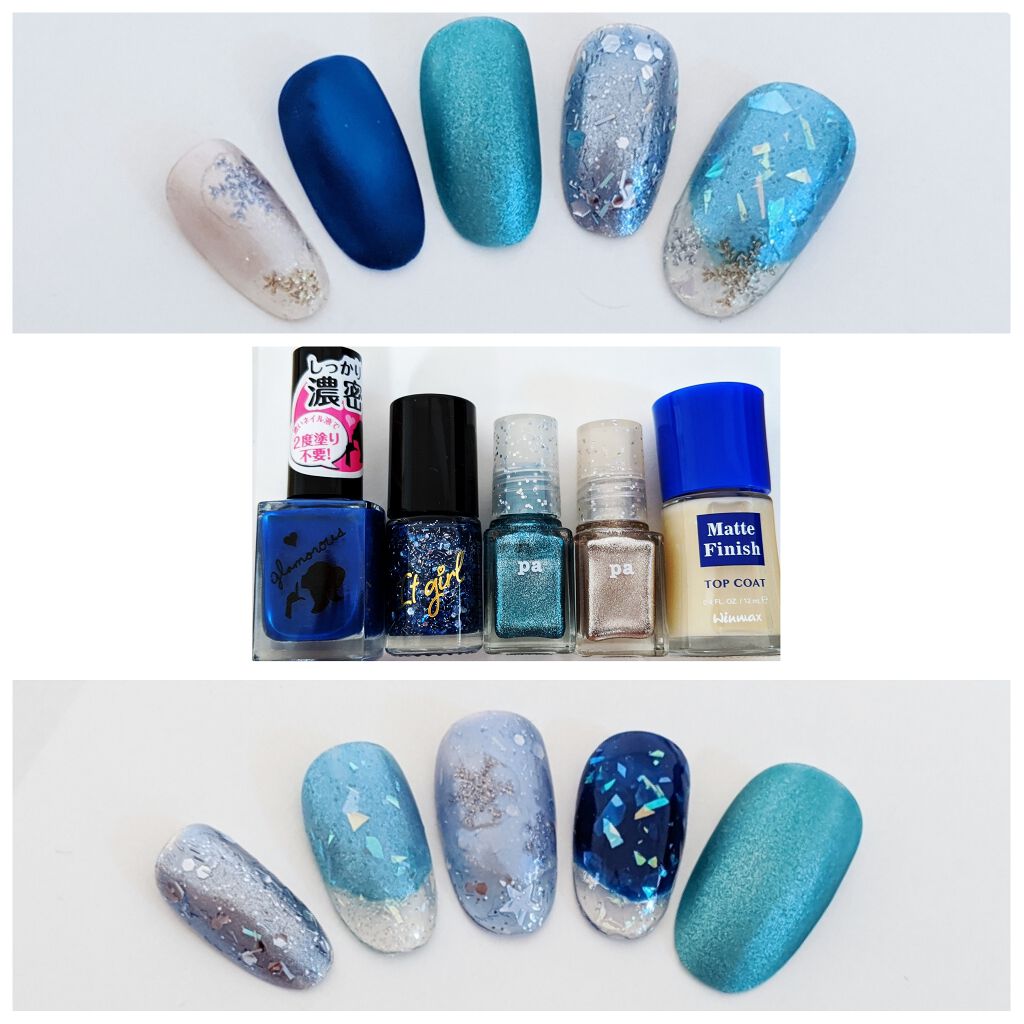 ITGグリッターネイル/DAISO/マニキュアを使ったクチコミ（2枚目）