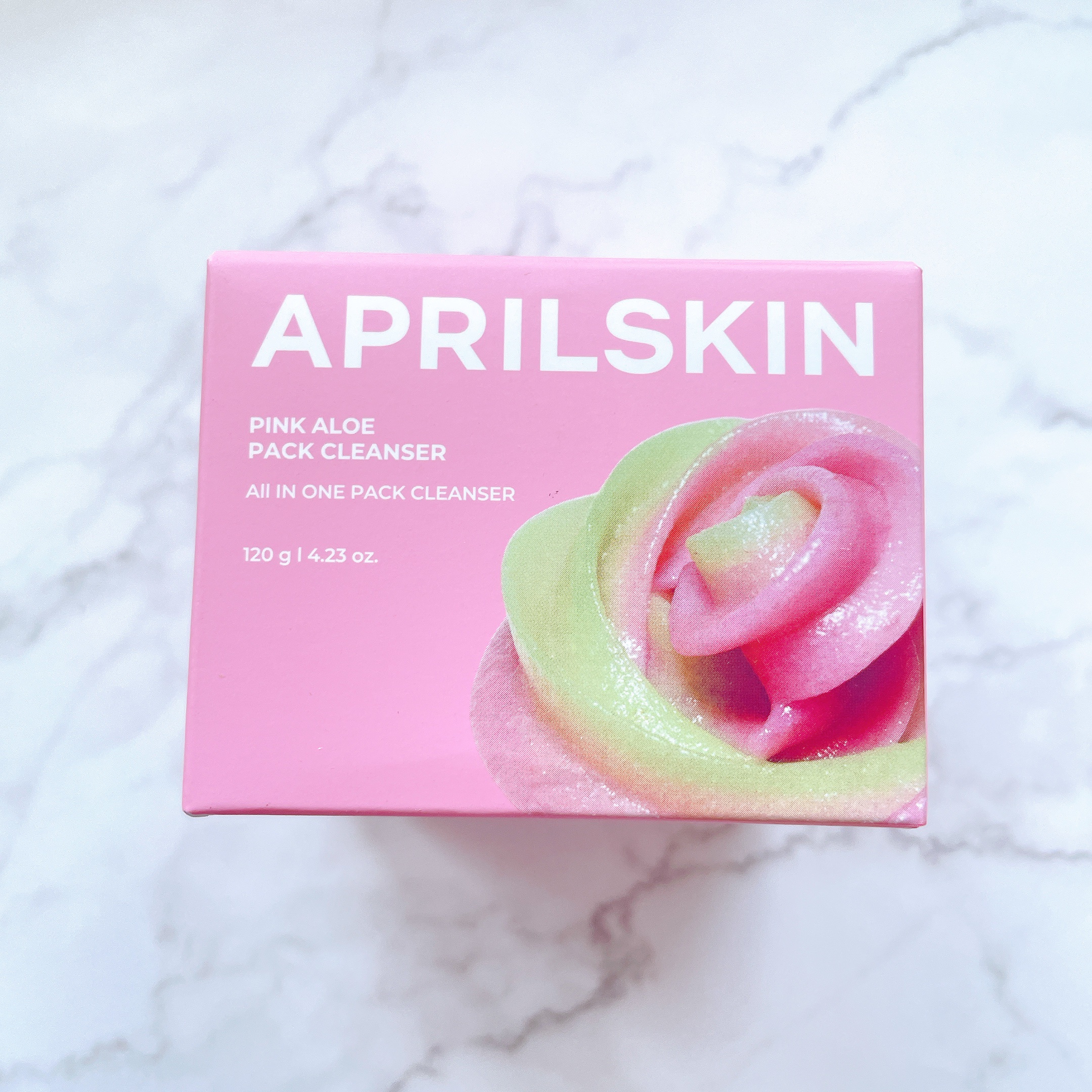 ピンクアロエメレンゲクレンザー/APRILSKIN/その他洗顔料を使ったクチコミ（2枚目）