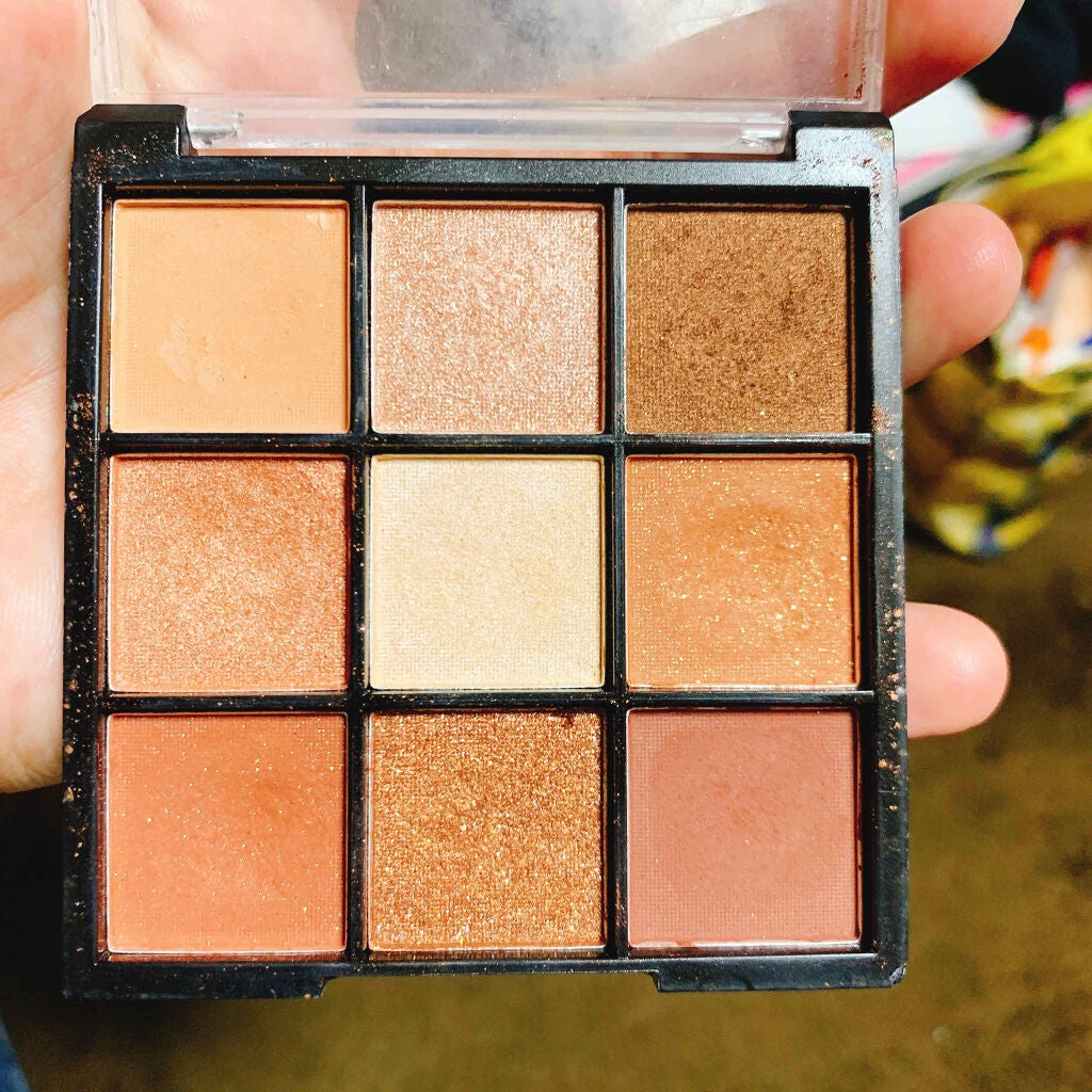 UR GLAM BLOOMING EYE COLOR PALETTE/U R GLAM/アイシャドウパレットを使ったクチコミ(1枚目)