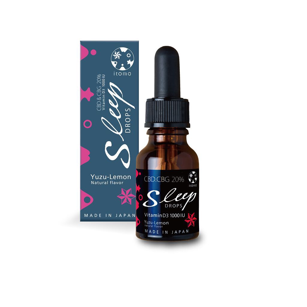 itoma CBD Oil Sleep Drops20% ゆずレモン
