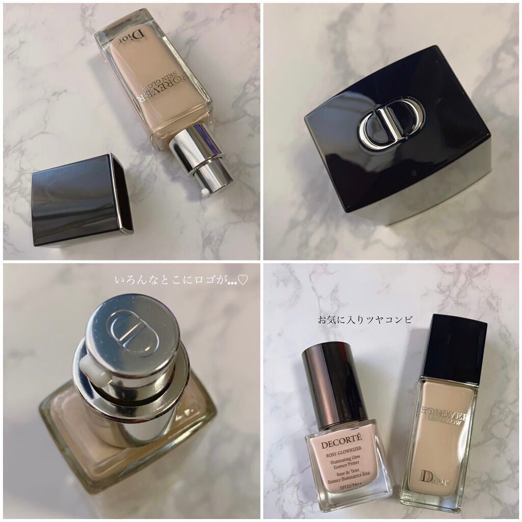 ディオールスキン フォーエヴァー フルイド グロウ/Dior/リキッドファンデーションを使ったクチコミ(3枚目)