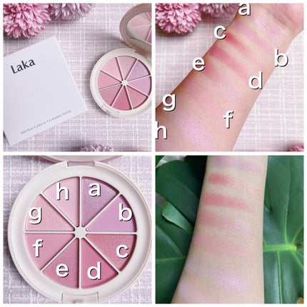 ミドルトーンアイシャドウコレクターパレット/Laka/アイシャドウパレットを使ったクチコミ(5枚目)