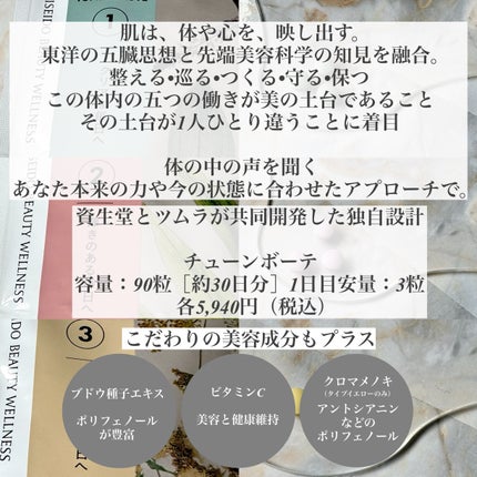 TYPE BLUE/TUNE BEAUTE/美容サプリメントを使ったクチコミ(2枚目)