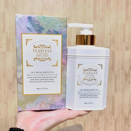 パフュームボディローション リリィムスクホワイトティー/TEABLESS/ボディローションを使ったクチコミ(4枚目)