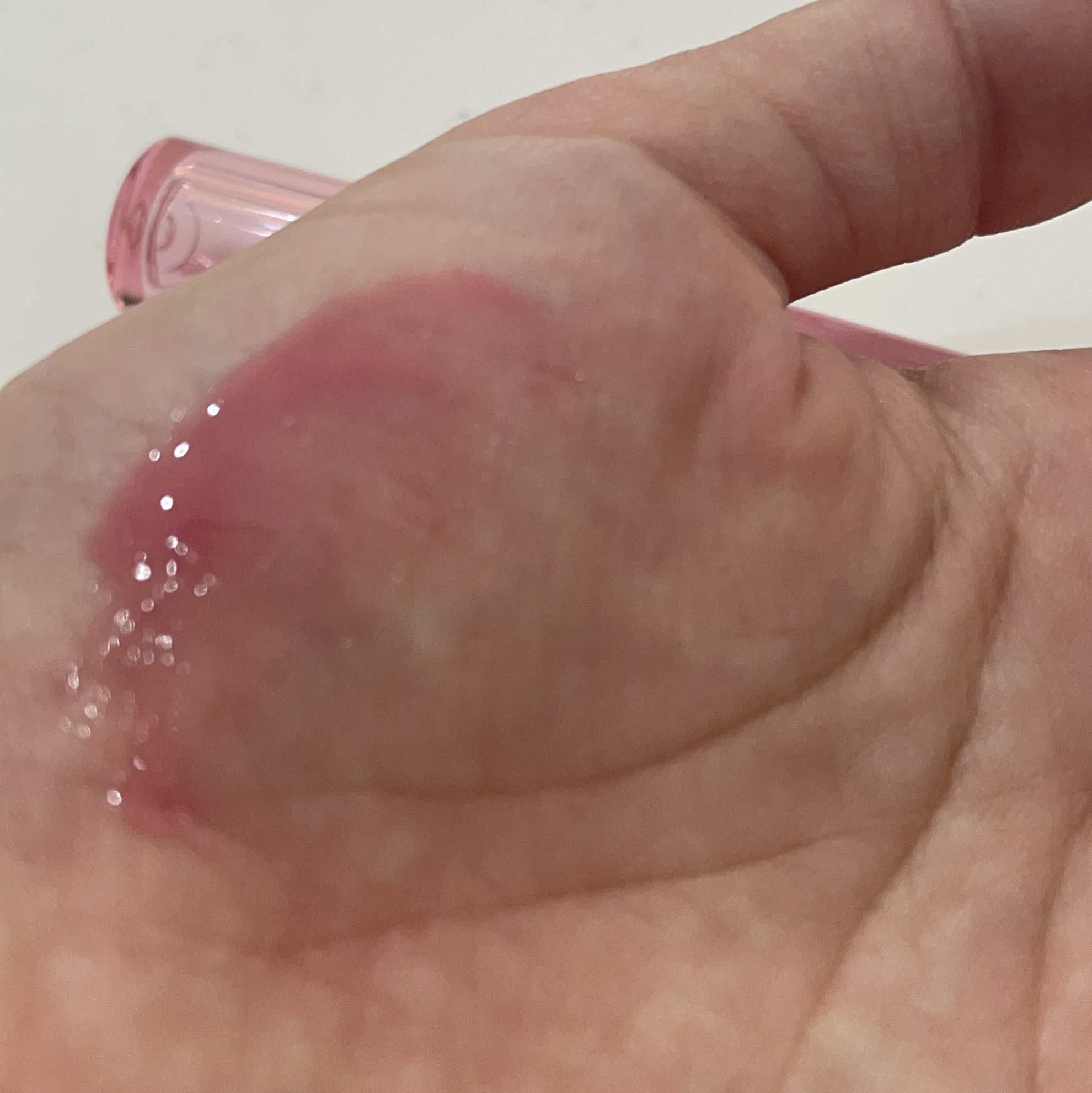 グラスティングカラーグロス/rom&nd/リップグロスを使ったクチコミ（2枚目）