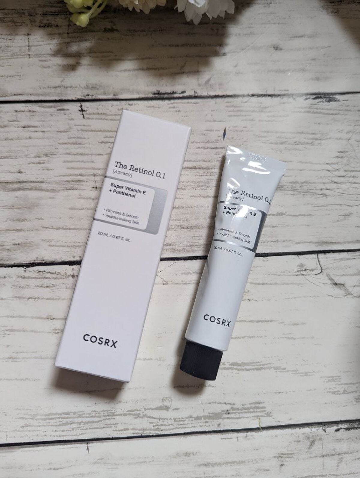 RXザ・レチノール0.1クリーム/COSRX/フェイスクリームを使ったクチコミ(1枚目)