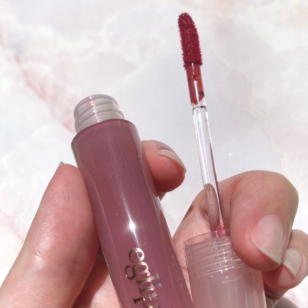 Melty Glass Tint/EGLIPS/口紅を使ったクチコミ(4枚目)