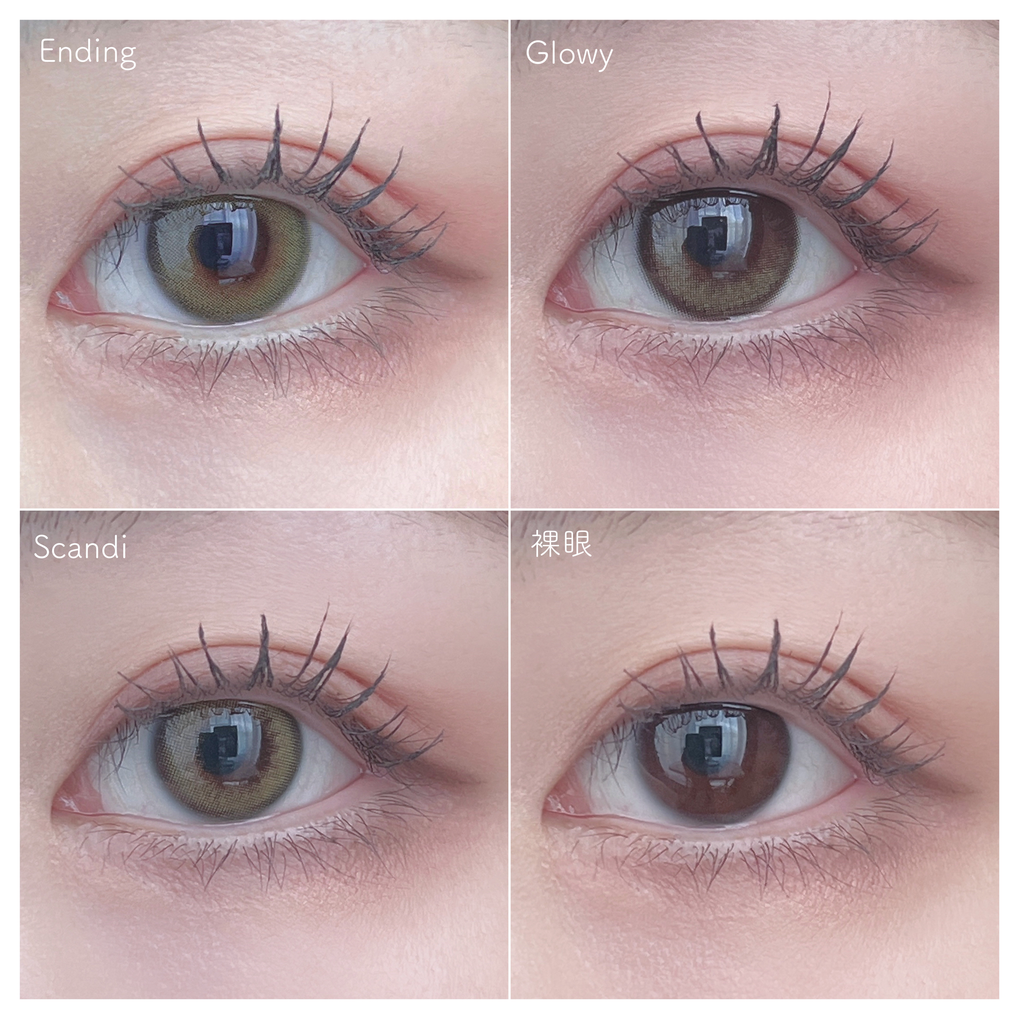 Glowy 1day/OLENS/ワンデー（１DAY）カラコンを使ったクチコミ（2枚目）