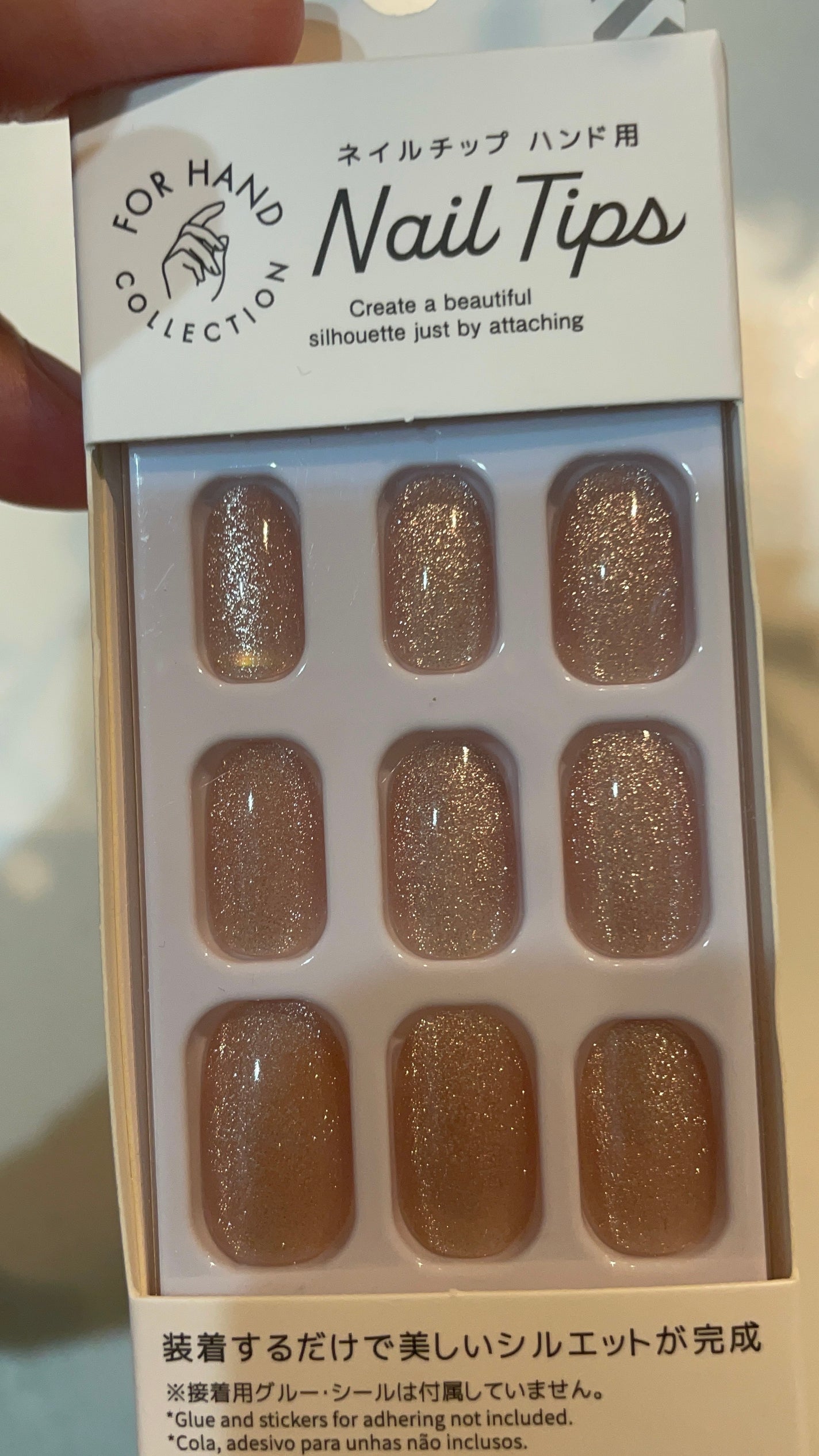 ネイルチップ(ハンド)/DAISO/ネイルチップ・パーツを使ったクチコミ(2枚目)