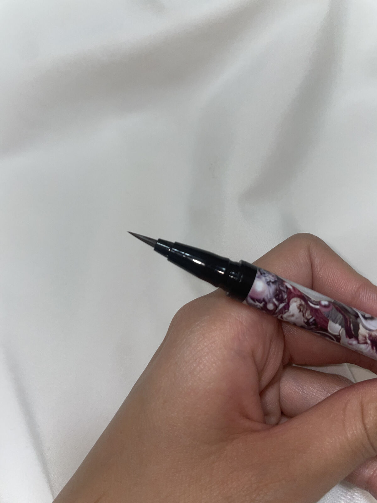 シアーペインティングライナー BR 透け感ブラウン/KATE/リキッドアイライナーを使ったクチコミ（3枚目）