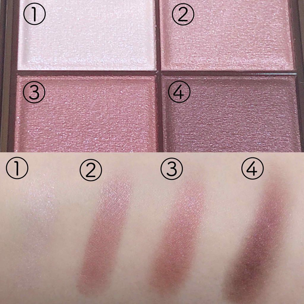 スキニーリッチシャドウ/excel/アイシャドウパレットを使ったクチコミ（2枚目）