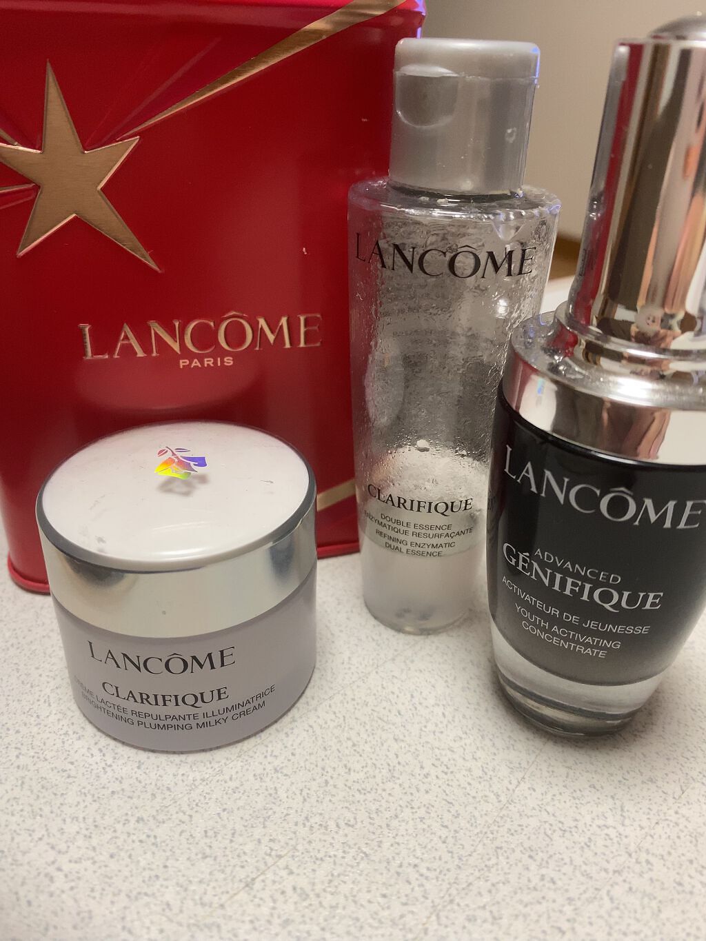 クラリフィック プランプ ミルキークリーム ｎ/LANCOME/フェイスクリームを使ったクチコミ（1枚目）