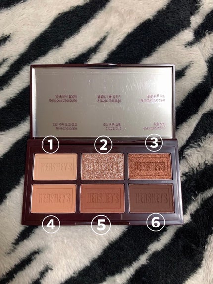 ハーシー プレイカラーアイズミニ/ETUDE/アイシャドウパレットを使ったクチコミ(2枚目)